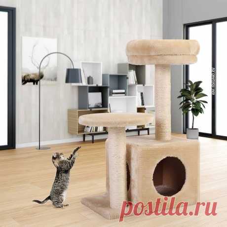 Самодельный домик для кошки - Крутые идеи Когтеточка для кота Домики для котов Стильные домики для кошек Необычные домики для кошек Дизайнерские домики для кошек Catissa домики для кошек