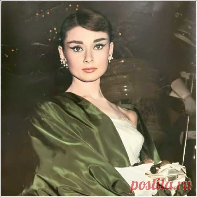 Publicity shot of Audrey Hepburn for the film 