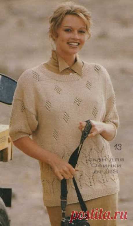 Топы и маечки спицами Верена 05/94