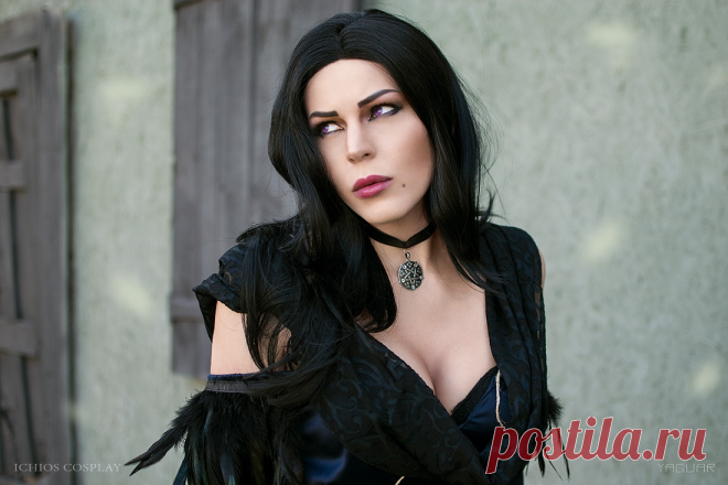 Красота и коварство - прекрасная Йеннифэр из Венгерберга из саги The Witcher