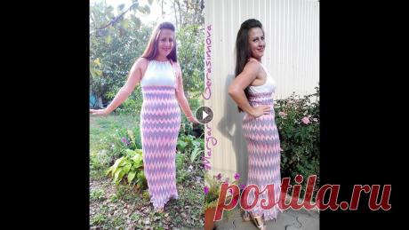 Платье миссони спицами// Обзор модели// С чем я столкнулась в процессе// Всем привет! В данном видео, я покажу и расскажу моё многострадальное платье-сарафан))))...