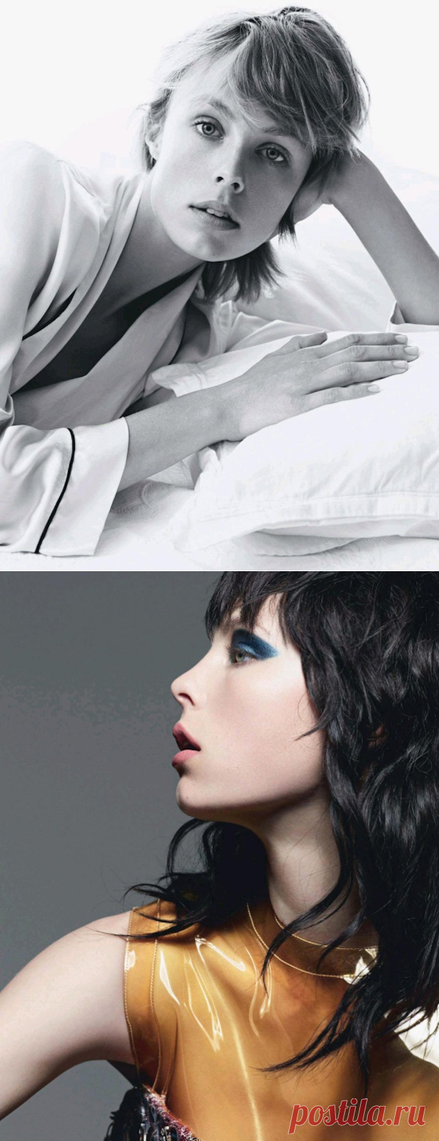 Эди Кэмпбелл (Edie Campbell) в фотосессии Лиз Коллинз (Liz Collins) для журнала ELLE France (сентябрь 2014)