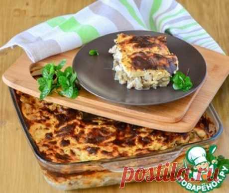 Баклажаны, запеченные с курицей и сыром - кулинарный рецепт