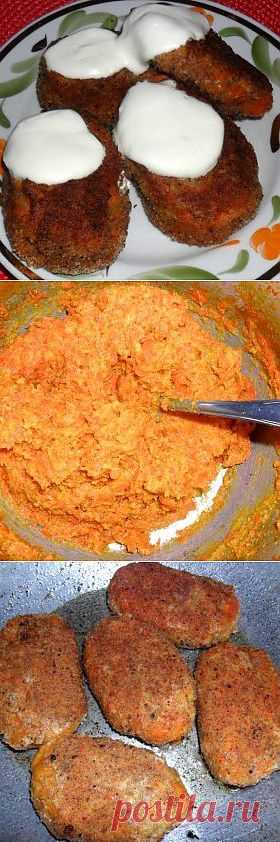 Морковные котлеты