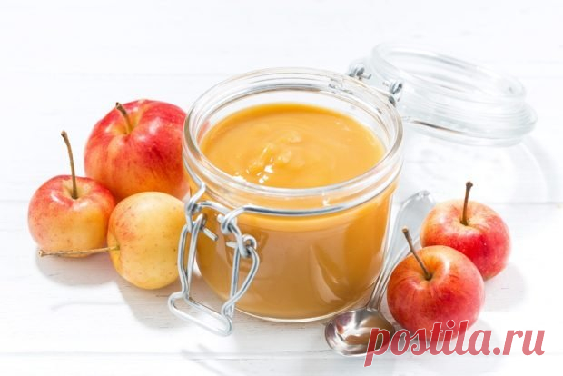 Яблочное пюре с корицей на зиму