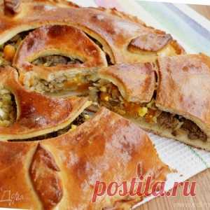 ПИРОГ С ПЕЧЕНЬЮ, РИСОМ И ТЫКВОЙ - МирТесен