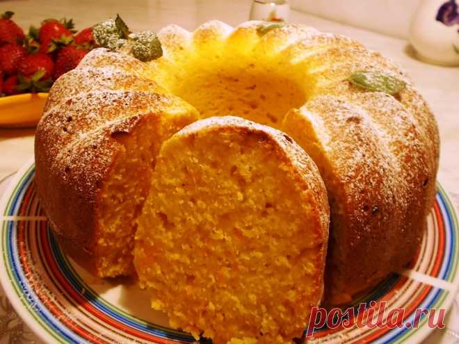 Морковно - апельсиновый манник