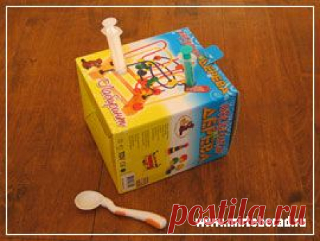 Игрушки из пустяка.