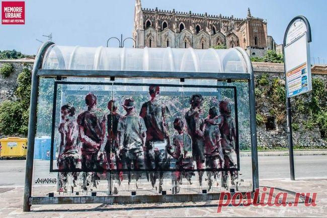 Memento mori / Городская среда (граффити, снеговики, ets) / ВТОРАЯ УЛИЦА