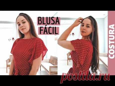 BLUSA DE VERÃO SUPER FÁCIL | ELLEN BORGES