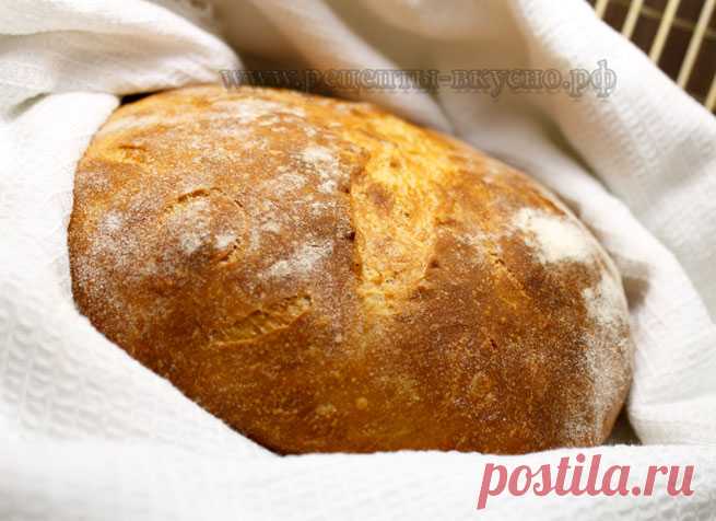 Батон на закваске (без дрожжей)