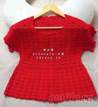 КОФТОЧКА КРЮЧКОМ