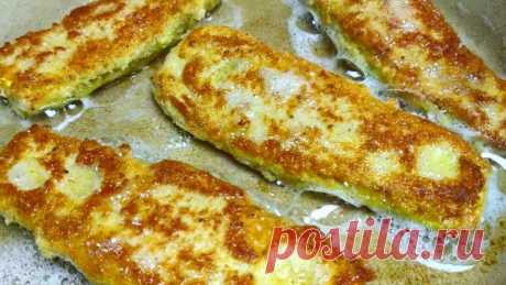 Кабачки жарю по новому - редкий и вкусный рецепт | Ленивый повар Пульс Mail.ru