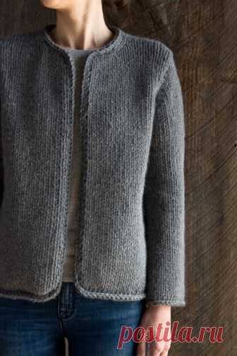 La classica giacca ai ferri di Purl Soho | Lanecardate - Handknitting