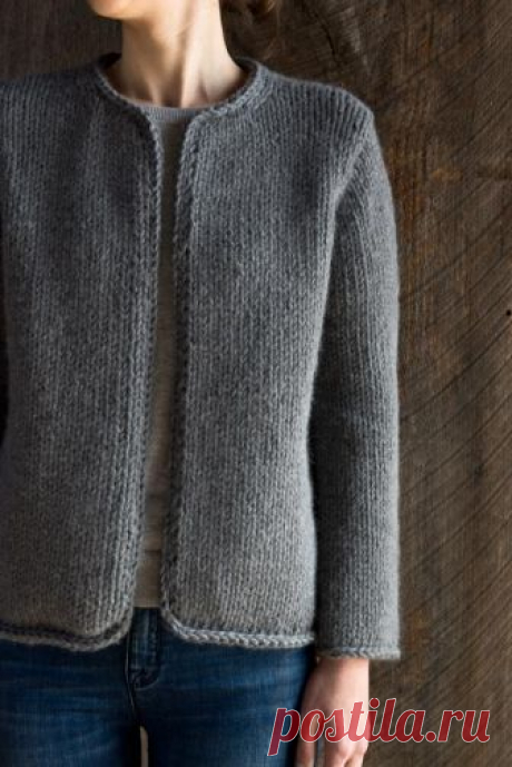 La classica giacca ai ferri di Purl Soho | Lanecardate - Handknitting