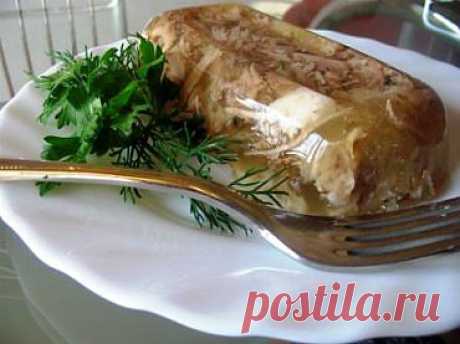 Куриный холодец