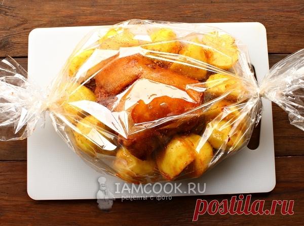 Рулька с картошкой в рукаве в духовке — рецепт с фото пошагово. Как запечь рульку с картошкой в рукаве в духовке?