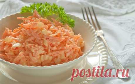 Морковный салат