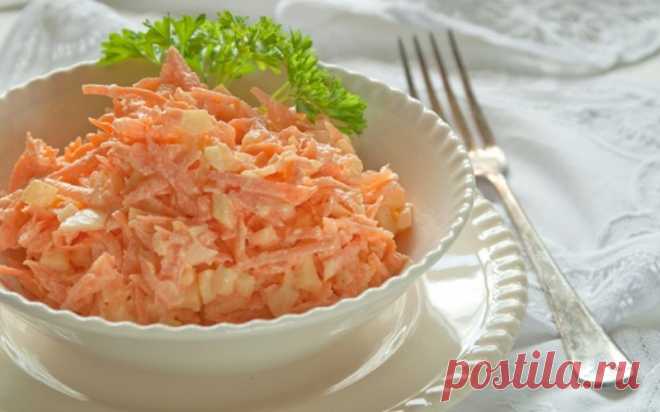 Морковный салат