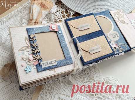 muscari: Задание июля 2018г. "Denim style"