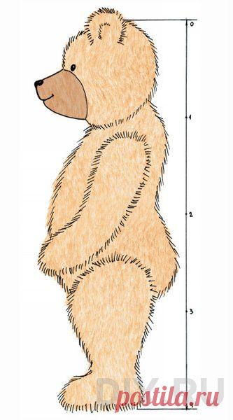 Как раскроить и сшить мишку Тедди.