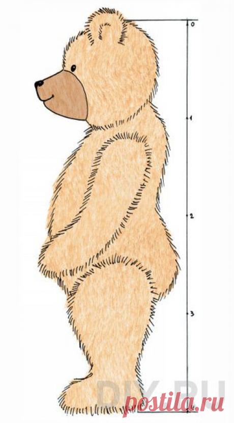 Как раскроить и сшить мишку Тедди.