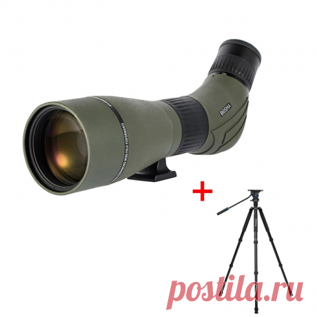 Bosma 202b02 30-60x95 viewing telescope fmc hd professional photography telescope watching bird monocular with tripod outdoor hunting camping Sale - Banggood.com