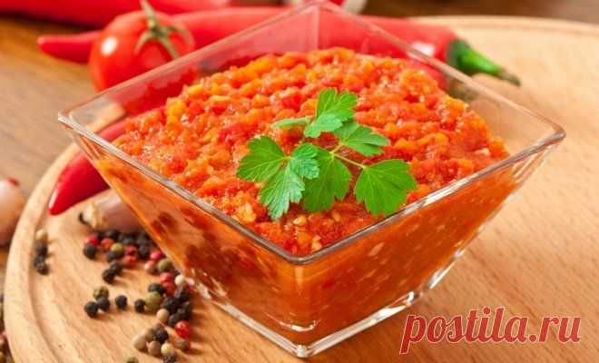 Аджика с хреном | Заготовки (Усадьба)