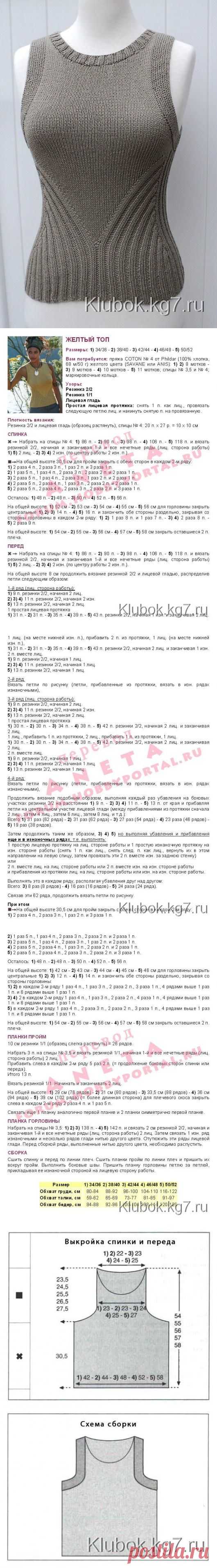 ОЧЕНЬ КРАСИВЫЙ ТОП | Клубок