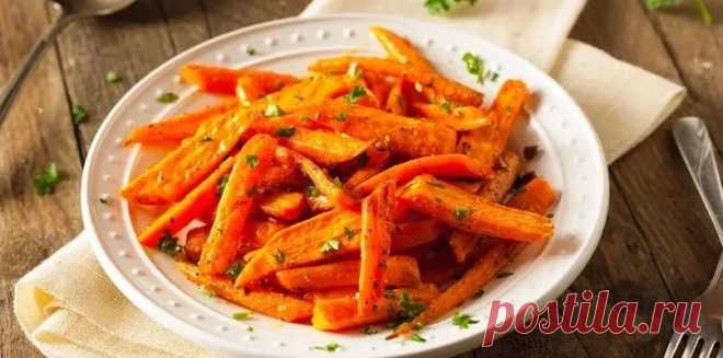 Морковь фри в духовке