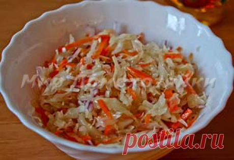 Вкусная квашеная капуста по семейному рецепту | Мир домохозяйки