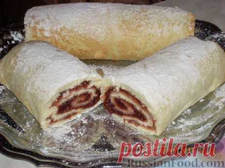 Рецепт: Домашний рулет к чаю на RussianFood.com