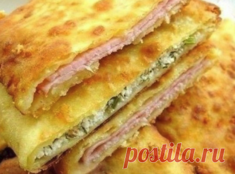 Лепешки с начинкой