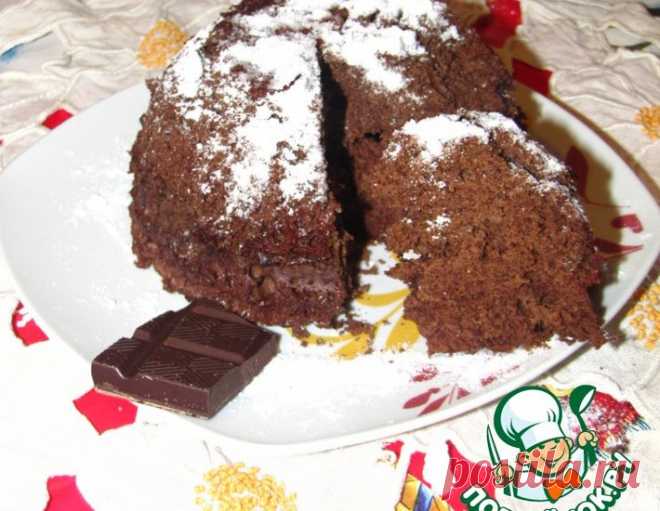 Шоколадный пирог из микроволновки 