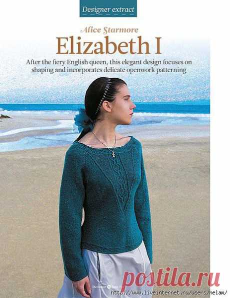 Свитер Елизавета I(Elizabeth I) из The Knitter.