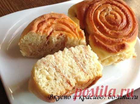 Молочные булочки с корицей