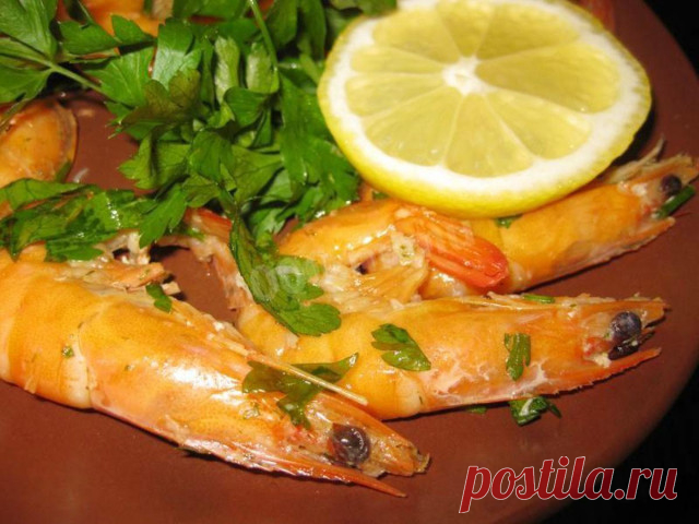 Пряные креветки с лимоном и чесноком за 5 минут рецепт с фото пошагово - 1000.menu
