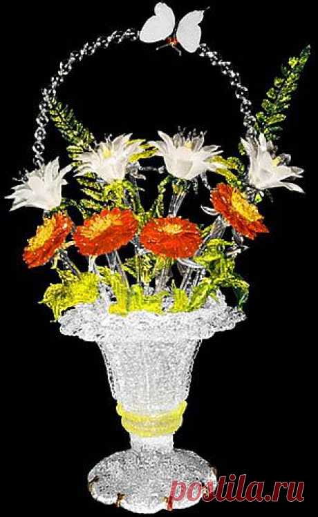 букет в таре