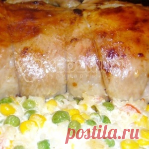 Рулет из курицы с грибами - МирТесен