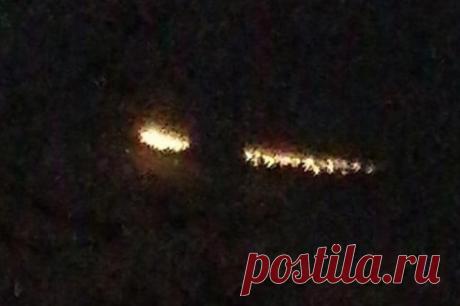 Над Японией пролетел загадочный «огненный шар». По предварительным данным, болид летел со скоростью 42,4 километра в секунду.