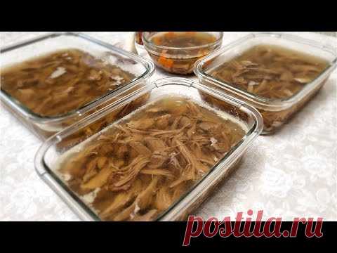 Секрет прозрачного холодца /Jellied meat with meat