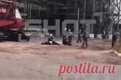 Первые секунды после взрыва на российском заводе попали на видео