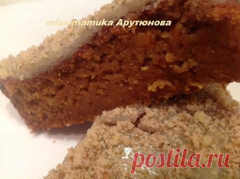 Тыквенный (морковный) пирог (без яиц)