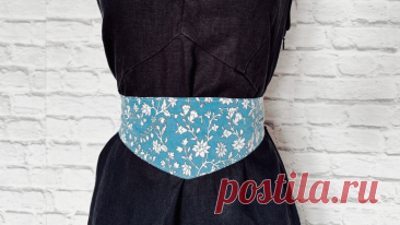 DIY Obi Belt Tutorial + PDF: Reversible, Easy & Chic - Sparrow Refashion: A Blog for Sewing Lovers and DIY Enthusiasts