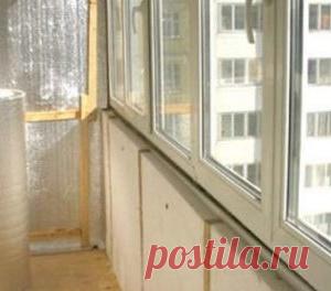 Утепление лоджии своими руками, пошаговая инструкция - МирТесен