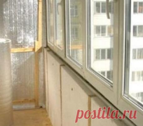 Утепление лоджии своими руками, пошаговая инструкция - МирТесен