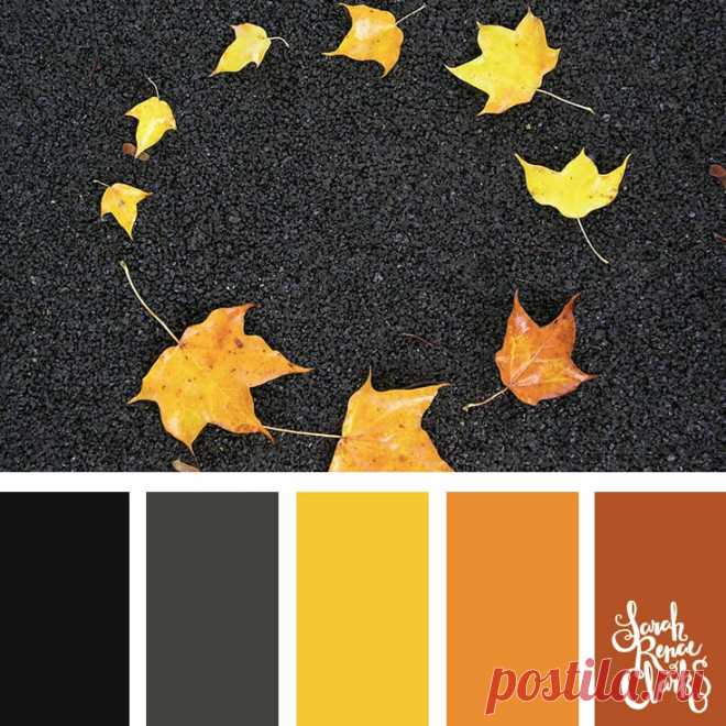 25 Color Palettes Inspired by the Pantone Fall 2017 Color Trends | Inspiring color schemes by Sarah Renae Clark    Осенняя коллекция вход 2