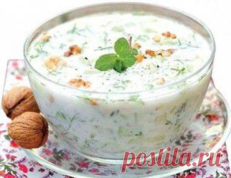 Витаминный, освежающий летний супчик