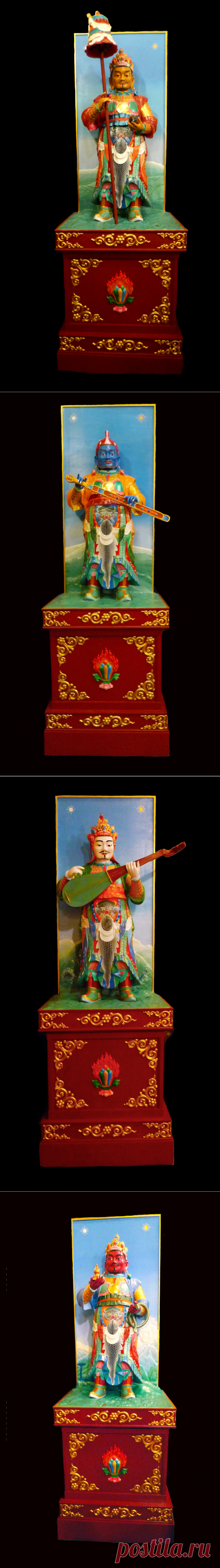 В дацане появились четыре махараджи - Новости буддизма