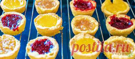 Тарталетки с джемом и лимонным курдом - рецепт с фото - FoodForLife Тарталетки с джемом и лимонным курдом, рецепт приготовления с простой пошаговой инструкцией и фото. Кулинарный блог "FoodForLife".